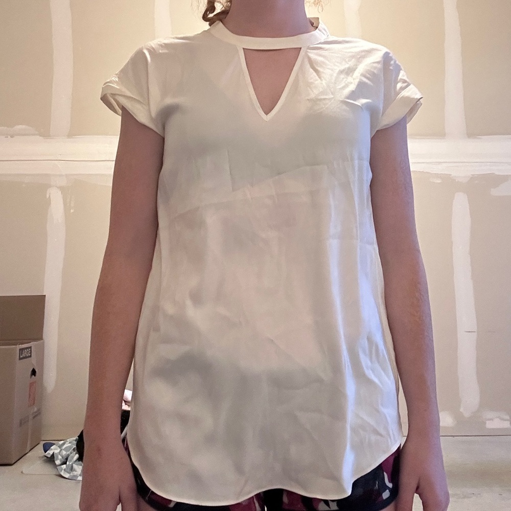 Express white top